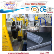 PVC spiral steel wire hoses manufacture machinery / PVC machinery